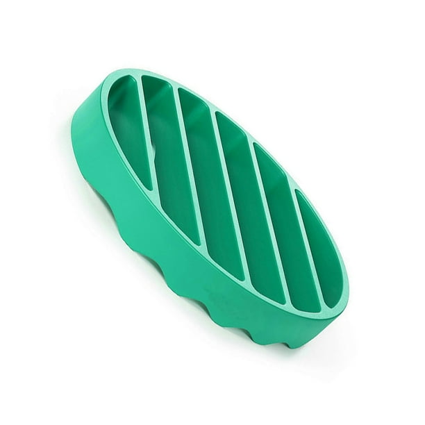 Matsuzay Rejilla para asar, soporte para asar, accesorios redondos rojos para el hogar, utensilios de cocina, utensilios de cocina para barbacoa Cocina y Comedor Verde Matsuzay HA083929-01