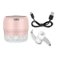 thumbnail image 1 of de USB Herramientas Masher Inalámbrico de alimentos a prueba de agua Procesador Licuadora Trituradora para 100ml SM SunniMix picador de ajo, 1 of 8