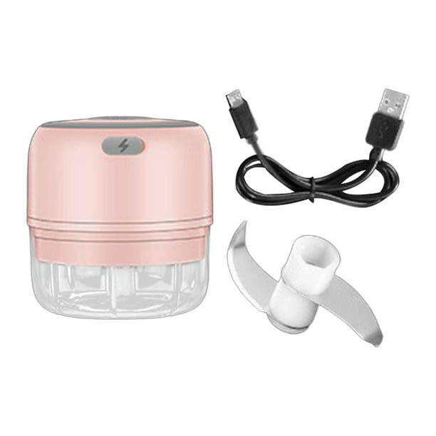 de USB Herramientas Masher Inalámbrico de alimentos a prueba de agua Procesador Licuadora Trituradora para 100ml SM SunniMix picador de ajo