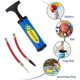 thumbnail image 4 of Juego de bomba de balón con inflador manual, agujas de gas, boquilla de manguera flexible para fútbol, ​​baloncesto, voleibol, 14 piezas, 4 of 5