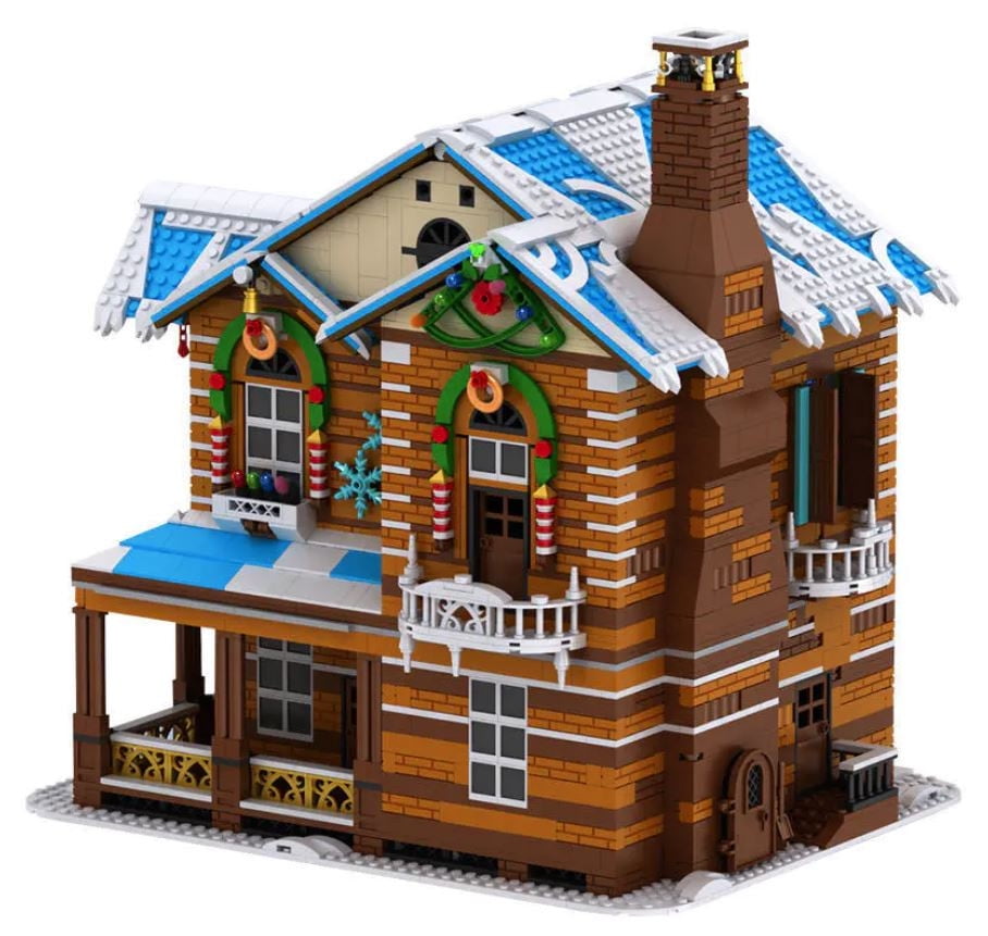 Building Blocks | Christmas Cabin 3693 pcs (no box)