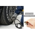 thumbnail image 3 of Tire Air Chuck with Clip Adapter, Brass Locking Tire Inflator Nozzle Adapter Connect, No Leakage Tire Chucks for Vehicle Inflator Compressor Pump Connect Accessories Tool 8mm 2Pack, 3 of 8