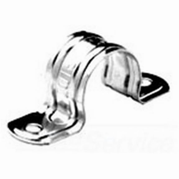 Emt Straps 2-Hole 1 in. Steel - Pack of 50