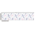 thumbnail image 2 of Vintage Rose Fabric by the Yard, Repeating Rosebuds and Lavenders Pattern on Plain Background, Decorative Upholstery Fabric for Chairs & Home Accents, 3 Yards, Pale Pink Pale Ceil Blue by Ambesonne, 2 of 4