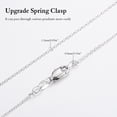 thumbnail image 4 of Turandoss S925 Sterling Silver Chains for Women Trendy Jewelry Rope Chain Dainty Necklace for Women Birthday Teacher Appreciation Mothers Day Graduation Gifts for Her Mom Kids Teen Girls Wife Ideas, 4 of 6