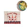 thumbnail image 2 of Mantel Para Mesa De Comedor, Mantel Individual Con Temática Navideña, Mesa De Comedor Rectangular, Almohadilla Resistente Al Calor Para El Hogar, Comedor, Restaurante, Cafetería seitruly HA027100-02, 2 of 7