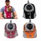 thumbnail image 1 of Mochila de viaje para mascotas, perros y cachorros, de malla, portátil, para el hombro, color negro, talla M, 1 of 2