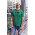 thumbnail image 2 of Dad. A Banker Provided by Nature. Statement T-Shirt for Father, Daddy and Men Kelly Green, 2 of 7