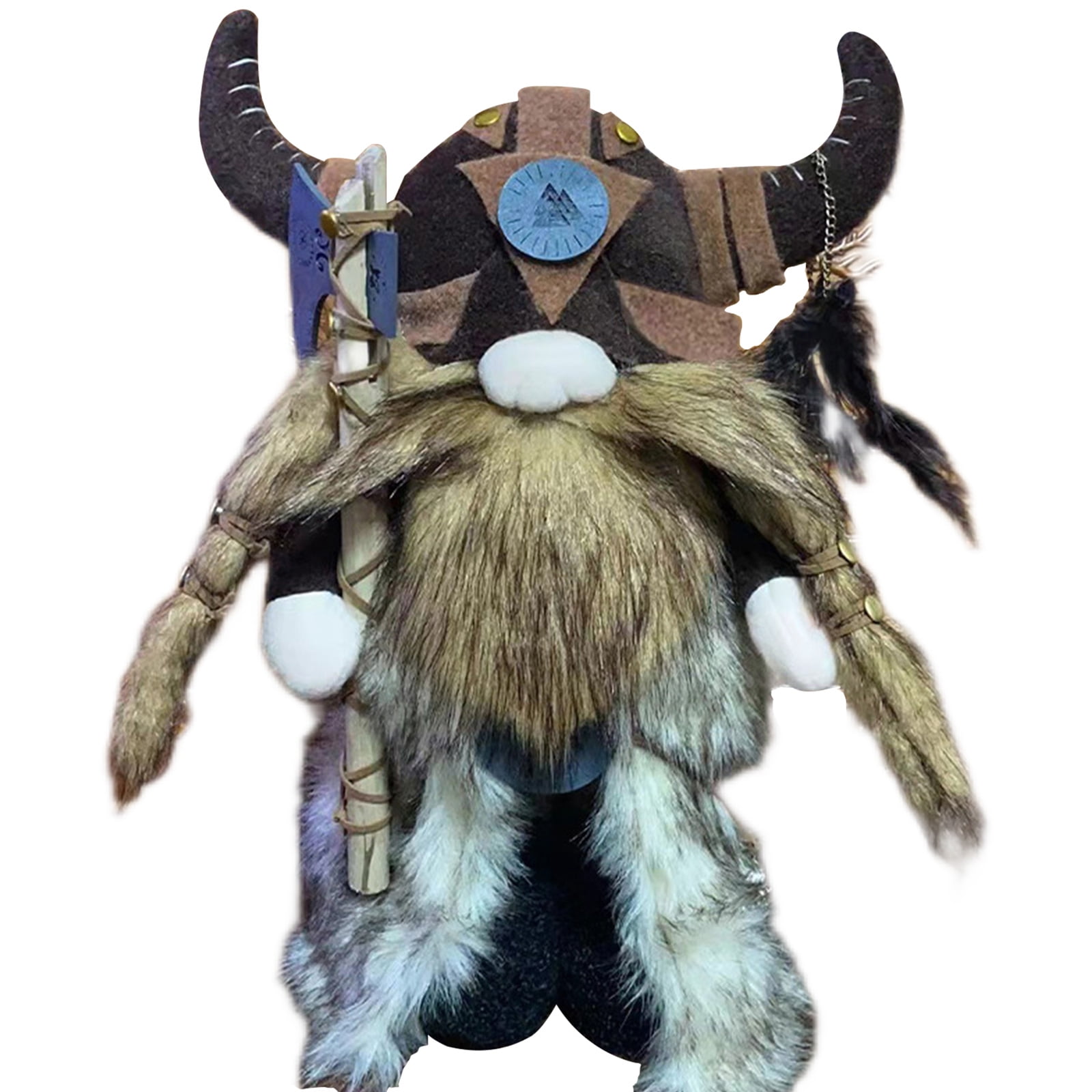 TBOLINE Faceless Viking Warrior Gnome Dolls Plush Dwarf Toys Gift
