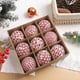 thumbnail image 4 of Fiudx Decoraciones navideñas para interiores Bolas de Navidad para árbol de Navidad, adornos colgantes para fiestas en el hogar, decoración para árbol, bolas para fiestas, juguetes colgantes, 4 of 6