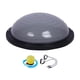 thumbnail image 5 of Pelota de Equilibrio, Pelota de Hemisférica, Base Antideslizante, Entrenador de Equilibrio con Bandas de Resistencia Y Bomba para Entrenamientos Gris, 5 of 8