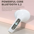 thumbnail image 5 of Wireless Earbud Bluetooth 5.2 Earphones Wireless Earbuds With Wireless Charging Case With Earhooks Headset Built-In Mic For Sport Clear Calls Work Music Bluetooth Earphones on Clearance, 5 of 8