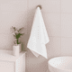 thumbnail image 4 of Toalla De Manos Spring Air 70x40 Cm 100% Algodón Ultra Suave Blanco Liso, 4 of 6