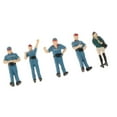 thumbnail image 3 of Milaget Scènes de Maquette à l'Échelle 1:64 Petites Figurines Station-Service Réparateur Travailleur Accessoire B B, 3 of 9