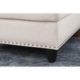 thumbnail image 2 of Leumius 98" L Shaped Sectional Couch,Modern Oversized Modular Sofa Couch with Storage Ottoman & Deep Seat,Sectional Couches for Living Room,Office,Beige, 2 of 8