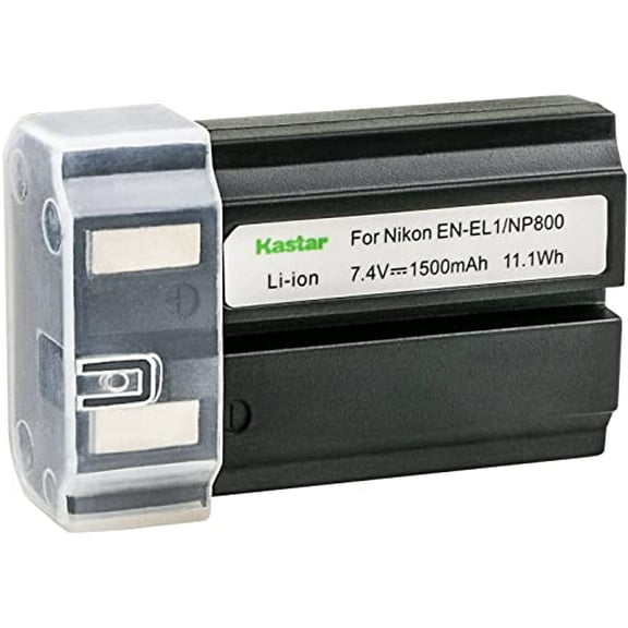 Kastar 1-Pack EN-EL1 Battery Replacement for Nikon Konica Minota DG-5W, DIGITAL Dimage A200, Cooipix 4300, Coolpix 4500, Coolpix 4800, Coolpix 5000, Cooipix 5400 Camera