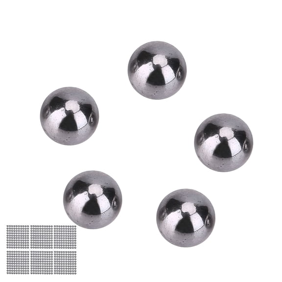 BESTSKY 600 Pieces, High-Quality Sling Shot Ammo for Adults 4.5mm Steel Ball Set for Hunting Slingshot