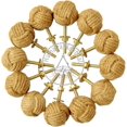 thumbnail image 2 of shiyou-s 12 Knotty Door knobs - Nautical Drawer pulls - Jute Rope Drawer pulls A, 2 of 3