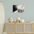 thumbnail image 4 of Stupell Industries Rustic Lodge Sailing The Sea View White Framed Giclee Art, 24 x 16, by LSR Design Studio, 4 of 8