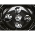 thumbnail image 4 of EOEMY Clear Crystal Octagon Bead Connector 2 Hole Prisms Chandelier Chain Part -12mm 50Pcs, 4 of 7