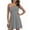 Light Gray, variant on Women's Tube Top Sleeveless Bodycon Dress Solid Color Stretchy Jersey Summer Dress with High-Low Hem for Cocktail Events,Blue L