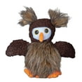 thumbnail image 1 of Furry Friends Plush Owl Dog Toy, 1 of 3