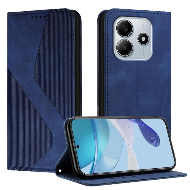 Funda Cartera GANGXUN para Xiaomi Poco M7 Pro 5G , Soporte, Ranuras para Tarjetas y Cierre Magnético