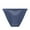 Blue, variant on MuZeFu Thongs for Women Cotton Women's Solid Lace Plus Size High Waist Leak Proof Crotch Shorts Underwear Panties