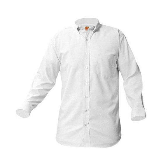 School Uniform Boys Long Sleeve Oxford Shirt