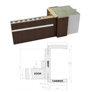 French Double Interior Doors 64 x 80 with Hardware