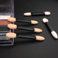 thumbnail image 4 of 10 Uds. De brochas para sombra de ojos en polvo aplicador profesional de sombra de ojos de doble punta JShteea  Cuidado Belleza, 4 of 9