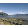 thumbnail image 1 of Print: Scenic View From The Seward Highway In The Chugach National Forest, 1 of 1