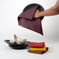 thumbnail image 5 of House of Orlo Multicolor Cotton Waffle Dish Towel 4 Pack, 16"x26", Brown-Burgundy-Red-Mustard, 5 of 7