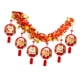 thumbnail image 1 of Guirnalda decorativa roja tradicional para el Año Nuevo chino 2026, Año del Caballo, Bendiciones, 1 of 7