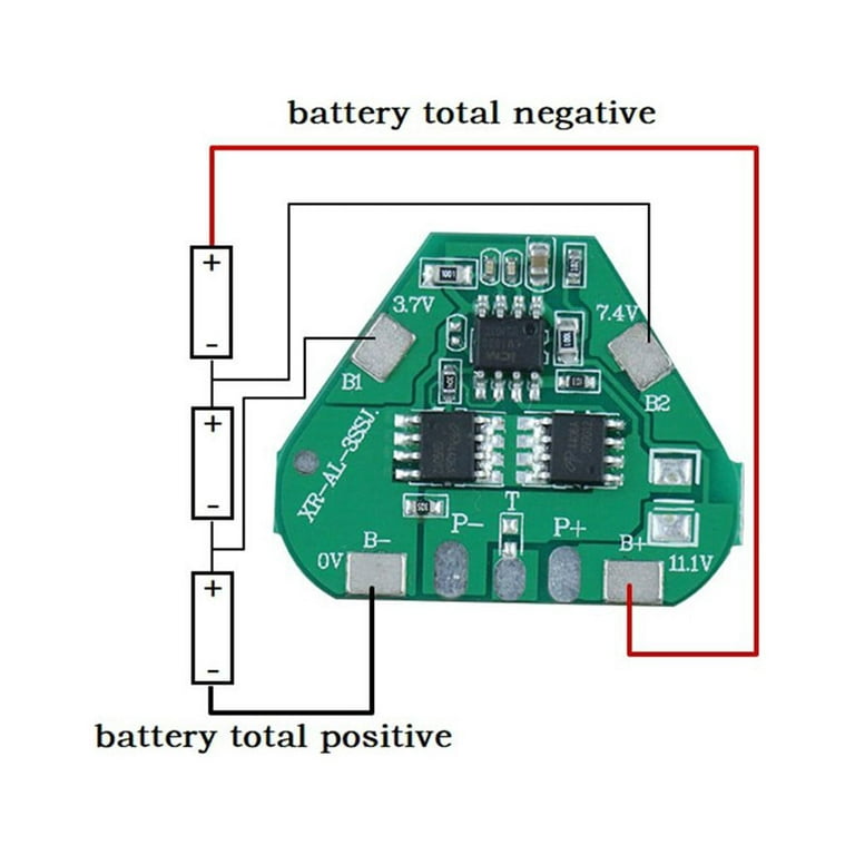 BMS 3S 5A 11.1V 12.6V Li-ion Lithium Battery Charger Board Power