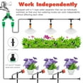 thumbnail image 4 of Garden Automatic Drip Irrigation Set,30m Adjustable Micro DIY Irrigation Kit Plant Water Saving System,Heavy Duty Tube Watering Kit for Patio Lawn Garden Greenhouse Flower Bed, 4 of 7