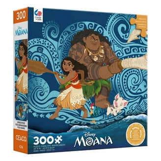 Ceaco 500Piece Foil Thomas Kinkade Disney Moana Interlocking
