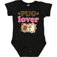 thumbnail image 3 of Inktastic Pug Lover Dog Gift Girls Baby Bodysuit, 3 of 5