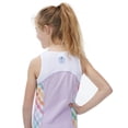 thumbnail image 3 of Street Tennis Club Girl Tennis Outfit – Sleeveless Tennis Dress with Shorts in Rainbow Gingham Pattern - Size S/6, 3 of 3