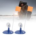 thumbnail image 1 of Ice 3pcs Ice Fishing Tip Up Flags Portable Anti Cold Tip Up Angling Indicator for Winter Fishing Tackle Accessory, 1 of 7