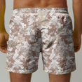 thumbnail image 5 of Mqqzkk Swim Trunks For Mens Bathing Suit Floral Printed Stretch Swimwear Shorts Summer Casual Beach Shorts, 5 of 5