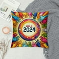 thumbnail image 2 of GOSMITH Astronomy Lovers Solar Eclipse Totality April 8th 2024 Throw Pillow, 2 of 5