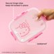 thumbnail image 5 of Sanrio Hello Kitty - Recipient de vidrio triado con tapas, 2 recipient de almacenamiento de vidrio herméticos con tapas para cocina, recipiente reutilizable para preparar comidas para, 5 of 5