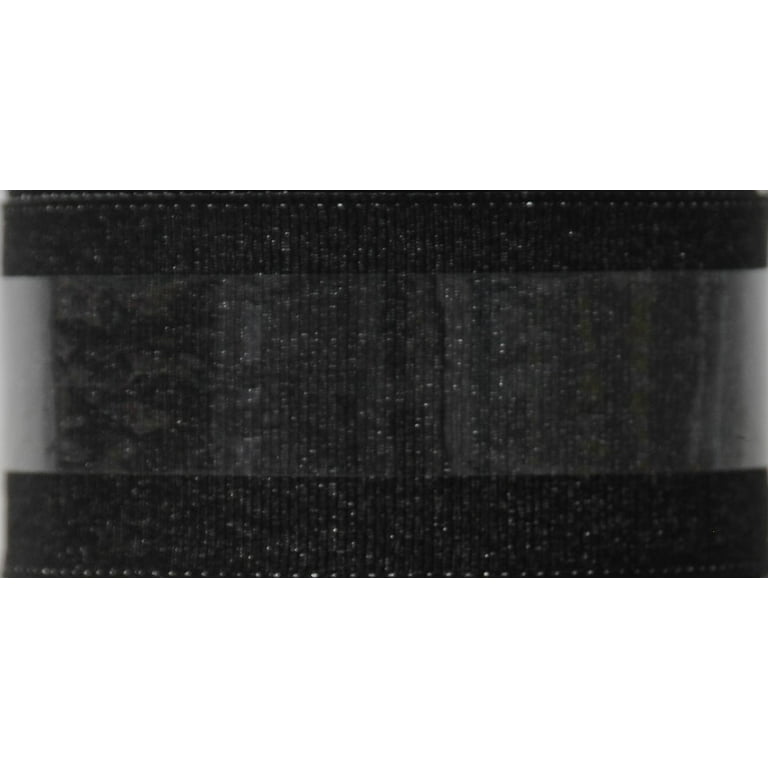 Nylon Grosgrain Ribbon - 1/2 inch - Black