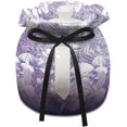 thumbnail image 3 of Gradient Petunia Insulation Cotton Vintage Warm Kettle Cover Breakfast Tea Pot Cover Kitchen Tea Pot Dust Cover with Elastic Band Kitchen Coffee Table Decorative Accessories, 3 of 6