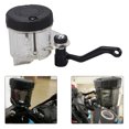 thumbnail image 1 of Motorcycle Front Brake Pump Oil CupCylinder Reservoir  With Bent Bracket, 1 of 8