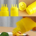 thumbnail image 2 of BNNG 3 Hole Squeeze Bottles PE Seasoning Bottle Dressing Bottle Kitchen Supplies Bottle Seasoning Jar Seasoning Bottle Multi Purpose Oil Bottle Salad Ketchup Dressing Container (650ml), 2 of 3