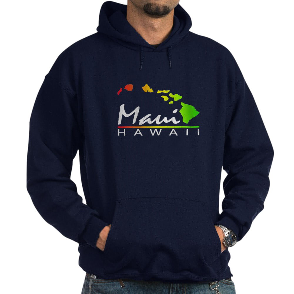 CafePress Kauai Hawaii Distressed Design Hoodie Pullover Hoodie 