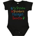 thumbnail image 3 of Inktastic Michigan Grandma Loves Me Boys or Girls Baby Bodysuit, 3 of 5