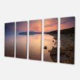 thumbnail image 2 of Beautiful Sunrise over Tranquil Sea - Seashore Canvas Art Print, 2 of 3